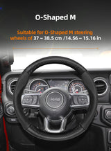 Breathable Carbon Fiber Wheel Cover for Jeep Wrangler