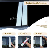 Window Pillar Trim Decor For Chery Jetour T2 2023 Car Interior Accessory HEBE