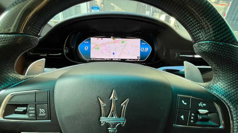 Digital Instrument Cluster for Maserati Quattroporte 2013–2020 Android Head Unit Aotsr