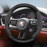 Porsche Suede Carbon Fiber Texture Wheel Cover 992
