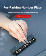 Temporary Car Parking Number Plate for ZEEKR Car Interior Accessory OEM
