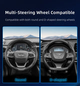 Carbon Fiber Steering Wheel Cover for Chery Models