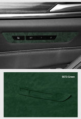 For BMW 5er G30 G38 6GT G32 Seat Memory Button  Panel Trim Frame Sticker Car Premium Interior Tuning Accessories Made of Alcanta