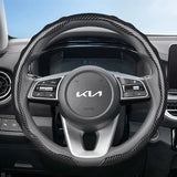 Kia Carbon Fiber Snap-On Steering Wheel Cover