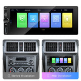 6.86-inch Wireless CarPlay Android Auto 1-Din Stereo Head Unit Android Head Unit ANYFAR