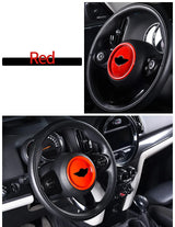Steering Wheel Emblem Frame Cover for MINI Cooper