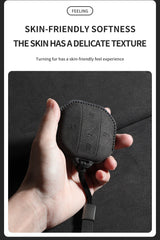 Suede Car Key Case Shell For Jetour Freedom T1 Jetour Freedom T2 Traveller Remote Key Bag Case Fob Protection Keychain