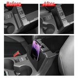 Smabee for Subaru Crosstrek/Impreza 2025+ Center Console Organizer Box ABS Car Tray Organizer Accessories Tidying Black Car I
