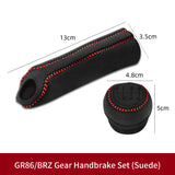 Suede Gear Shift Knob & Handbrake Covers for GR86