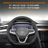 Matte Carbon Fiber Wheel Cover for VW Golf