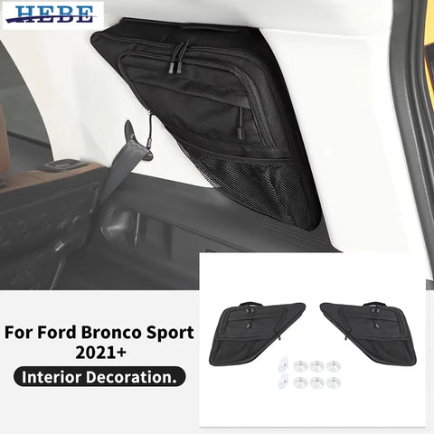 Rear Window Storage Bag for Ford Bronco Sport 2021 Car Interior Accessory HEBE