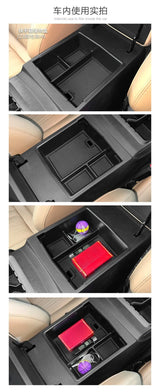 For Haval H5 2023 Car Armrest Box Storage Center Console Organizer Tray Non-slip Stain-resistant Armrest Box Storage OEM