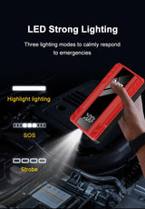 600A Compact Jump Starter for Up to 3.0L Gas Vehicles