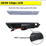 Amber/Red LED Side Markers For Chevy Camaro 10-16