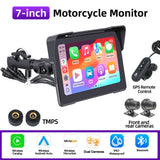 7Inch DVR Dashcam GPS with Wireless CarPlay Auto