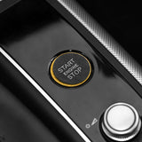 Audi A4L A5 A6L Q5 Q3 A7 Q7 Alcantara Engine Start Button Frame Cover Trim Sticker Decorative Car Interior Accessory Car Inte