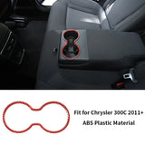 Interior Trim Cover Red Carbon Fiber for Chrysler 300C