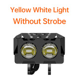 Motorcycle Car LED Work Light Auxiliary Spotlight Off Road Headlight Driving Fog Lamp Universal Front Headlamp For ATV Truck