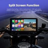 6.25" CarPlay GPS with TPMS for Universal Motorcycles Android Head Unit EKIY