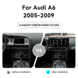 15.8-inch Android 14 Head Unit for Audi A6 2005–2009 Android Head Unit Aotsr