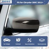 Mirror Cap Covers Carbon Fiber for Chrysler 300C 2011+ Car Interior Accessory HEBE
