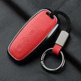 360 Degree Protection Metal Goatskin Car Key Case Cover For Audi A6 A7 A8 B9 A5 A4 8S 8W Q5 Q7 4M S5 S7 TT cars accessories