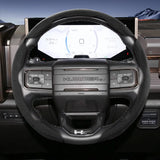 Suede Steering Wheel Cover for GMC Sierra Yukon