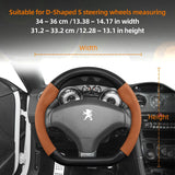 Suede Carbon Cover for Peugeot 208 3008
