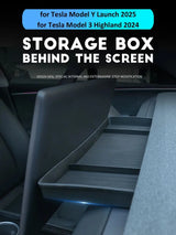 For Tesla New Model 3 Highland 2024 and Model Y Launch 2025 Rear Screen Storage box Dashboard bracket