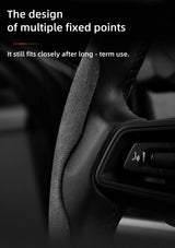 Anti-Slip Suede Steering Cover for Chevrolet Models Car Interior Accessory Hocasen