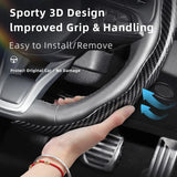 Carbon Fiber Wave Cover for Alfa Romeo Giulia Stelvio Car Interior Accessory Hocasen