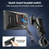 6 Inch Motorcycle GPS DVR with Quick Release Bracket Android Head Unit AKAMATE