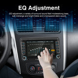 7 Inch HD Double Din Radio CarPlay Android Auto for VW