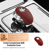 Leather Gear Shift Knob Cover For GAC Trumpchi M8/E9 Zongshi Series | Anti-Scratch Shifter Boot Protector Car Interior Accessory