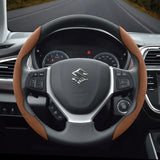 Suede Steering Wheel Cover for Suzuki Swift & Jimny