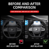 Suede Matte Carbon Fiber Cover for Proton Car Interior Accessory Hocasen
