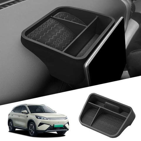SMABEE for BYD ATTO3 Central Control Screen Rear Storage Box Car Interior Accessories Dashboard Tray Car Interior Accessory s