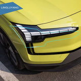 TPU Headlight Protection Film for Volvo EX30 2023+ Car Interior Accessory LINGLUYANG