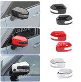 Red ABS Mirror Cover for Jetour Traveler T2 2023