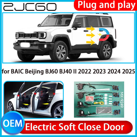 Electric Soft Close Door System for BAIC BJ60 BJ40 2022–2025 Car Interior Accessory ZJCGO