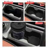 Central Console Water Cup Holder for Renault Dacia Duster 2025-2026 TPE Drinks Holder Storage Case Interior Accessory OEM