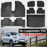 Custom TPE All-Weather Floor Mats for Leapmotor T03 2024-2026