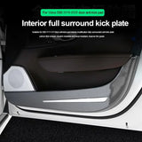 Door Sill Kick Plate for Volvo XC60 S90 Interior Car Interior Accessory LINGLUYANG