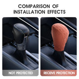 Car Silicone Gear Shift Knob Cover For Accord / Civic / Crider Anti-Slip Lever Shifter Boot Interior Premium Tuning Accessori