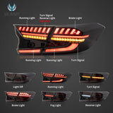 Honda Accord Full LED Tail Lights Dynamic 18-22 Car Interior Accessory Vland