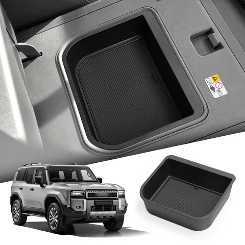 Cool Box Organizer Armrest Storage Box Insert Tray for Toyota Land Cruiser Prado 2024-2025 Lexus GX 550 Accessories Car Acces