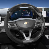 Sport Suede Steering Cover for Chevy Silverado D Car Interior Accessory Hocasen