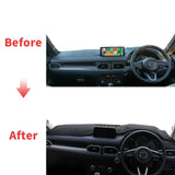 Premium Flannel Dashboard Cover for Mazda CX-5 2022–2025 Dashboard Mat CATUSIKI