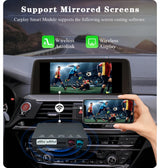 Wireless CarPlay Android Auto Interface for BMW NBT Systems