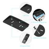 Volvo EX90 2026 2025 Car Anti Dirt Pad Mobile Wireless Charging Anti-Slip Mats Interior Accessiories Black